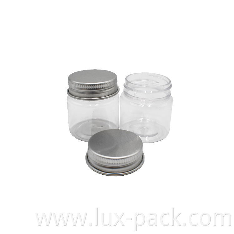 Wholesale PET Plastic Cookie Jar Storage Bottle PET Container for Food
